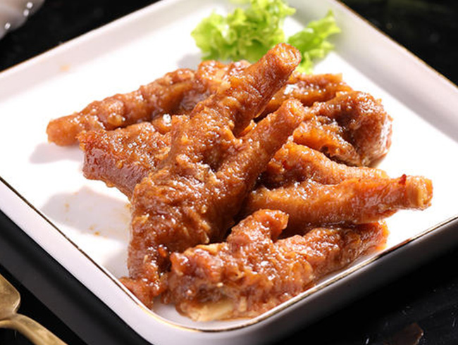 Dim sum chicken feet